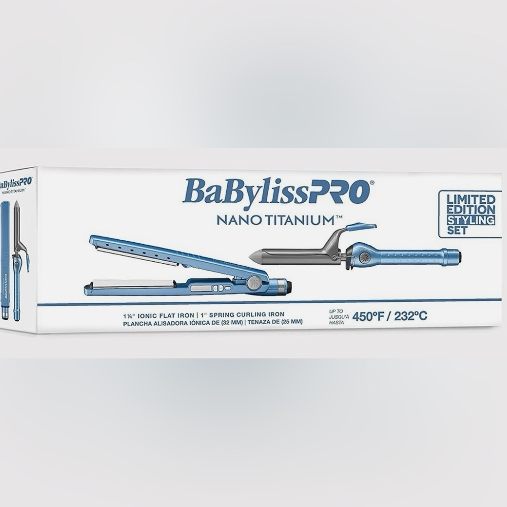 BaBylissPRO Nano Titanium Styling Set